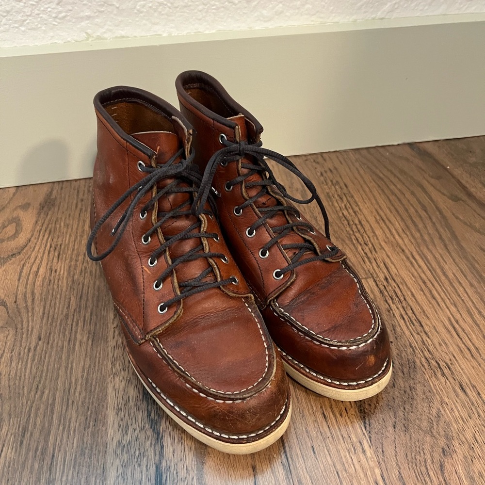 Red Wing Heritage 6” Classic Moc Boot size 7